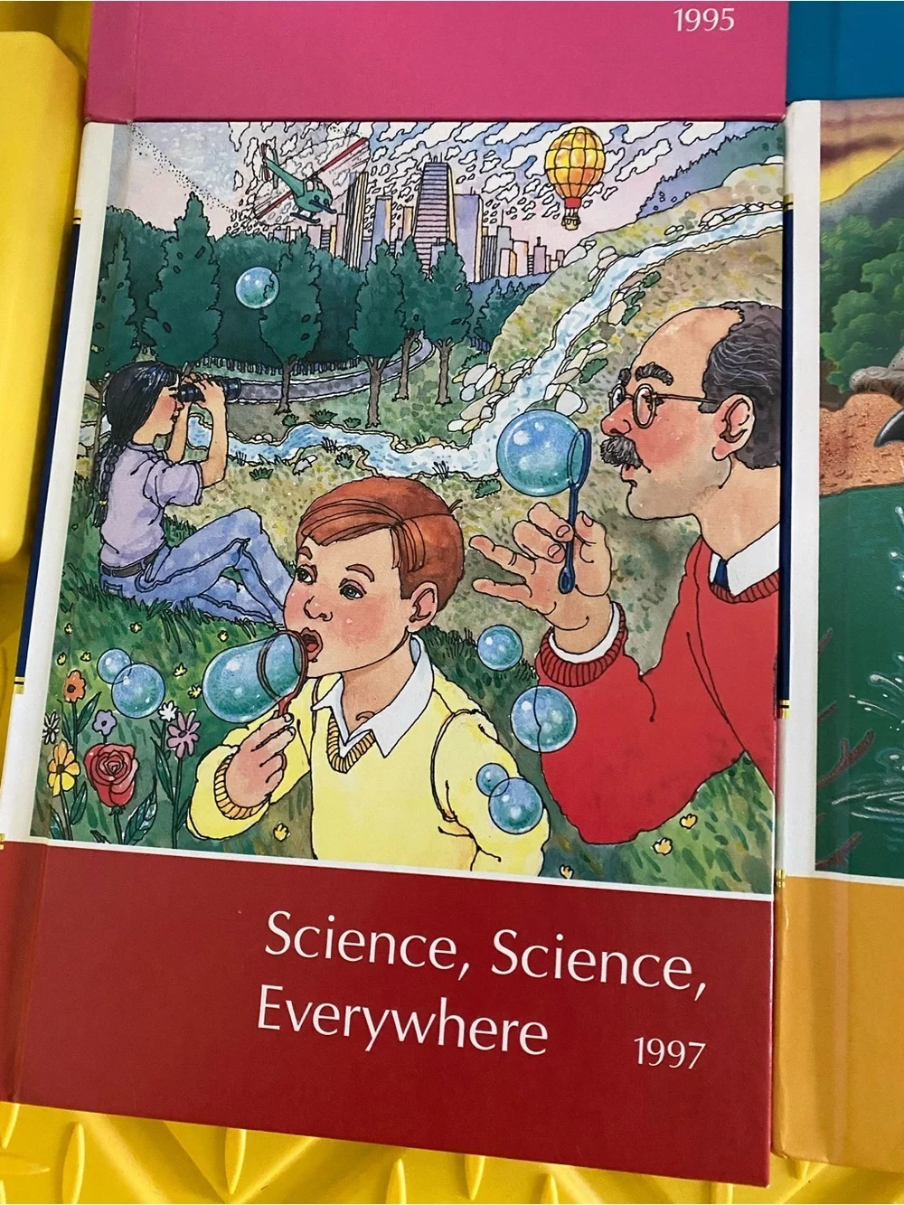 4 Childcraft Vintage Annual Series 1995-1998 Hardcover Educational By World Book